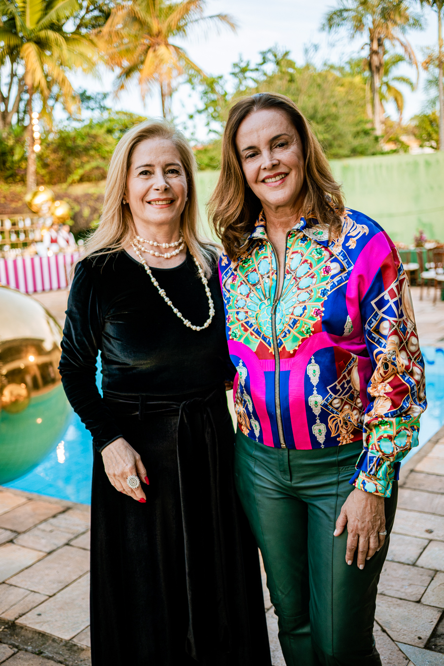 Margarida Kalil e Crescia Morais