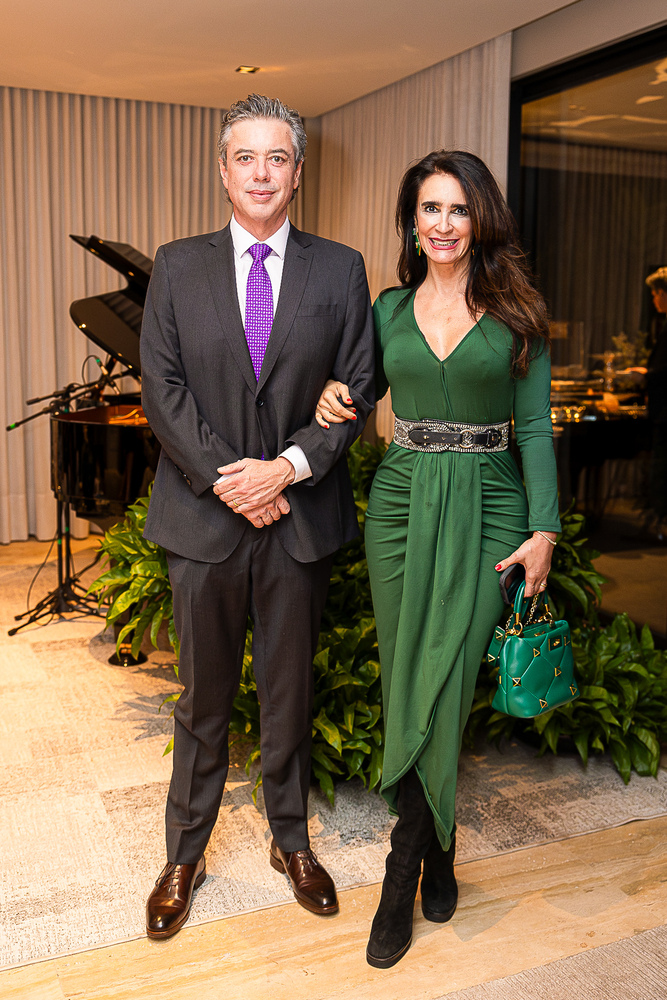 Marco Aurélio e Karina Curi