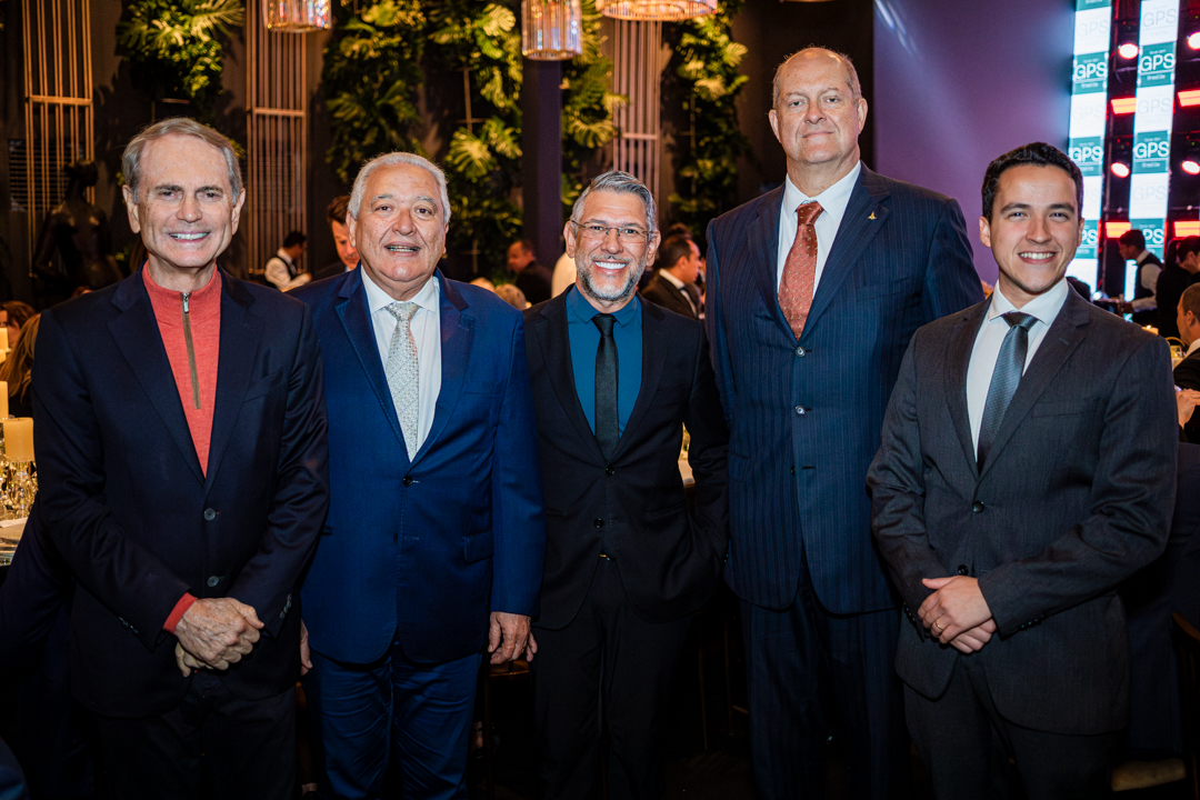 Paulo Octávio, Higino França, Will Madson, Paulo César Chaves e Lucas Magalhães