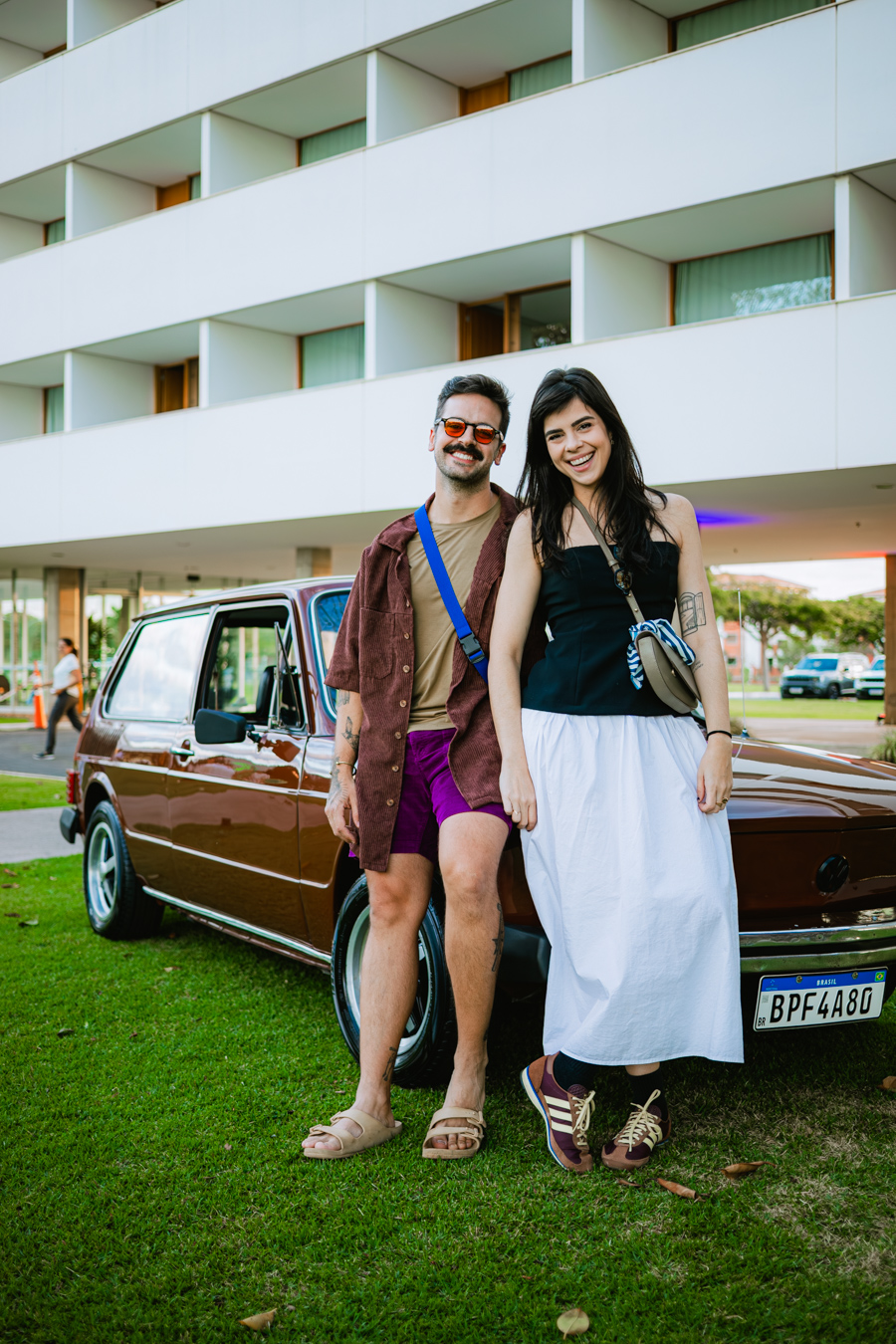 Paulo Stefanini e Bárbara Alvarenga