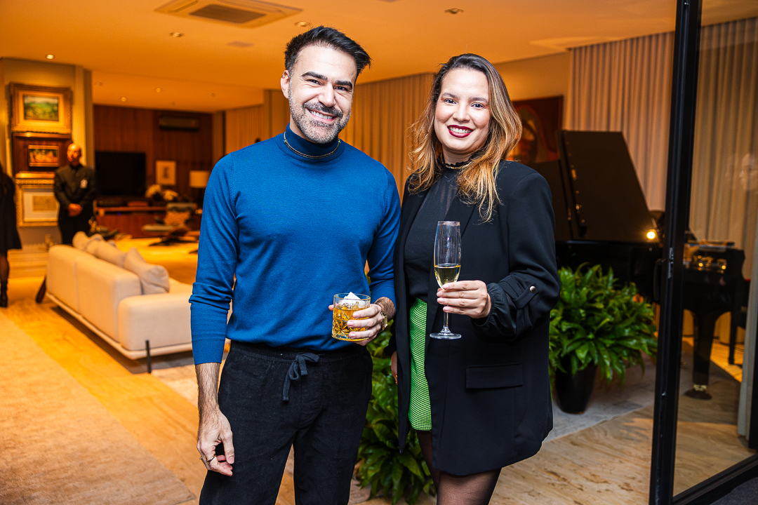 Tiago Malva e Pollyanna Vasconcelos