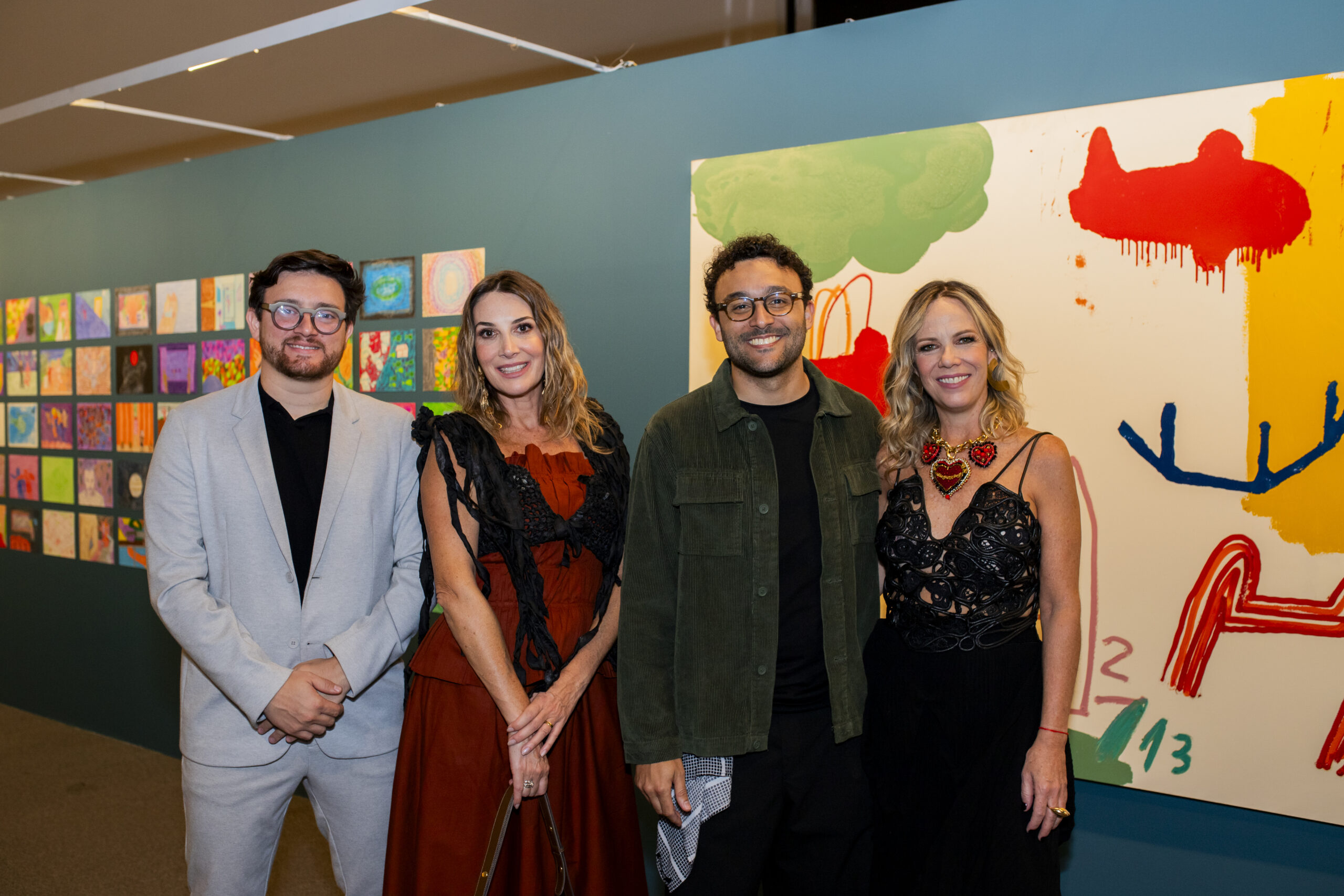 Victor Grimaldi, Caetana Franarin, Lucas Carames e Cris Malheiros