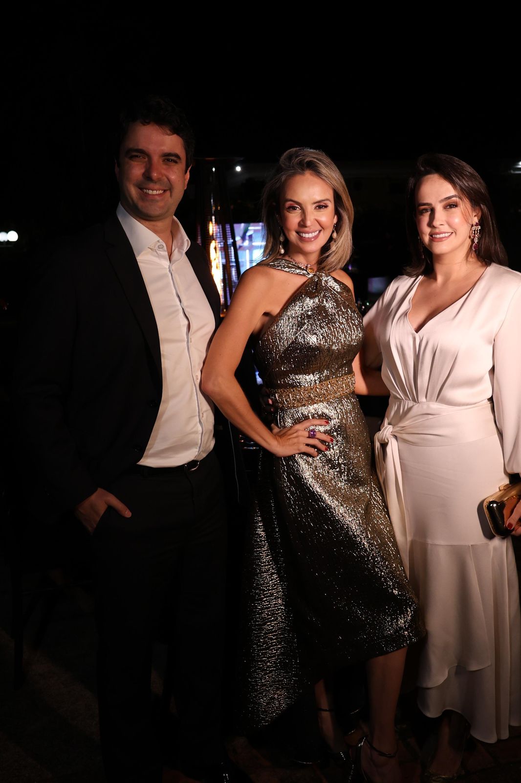Murilo, Cristina Motta e Sabrina Jacobi