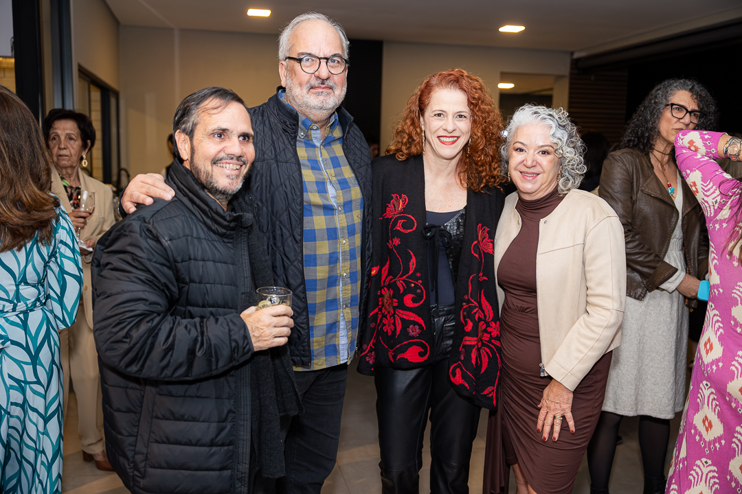 André Albuquerque, Rodrigo Capdeville, Iara Capdeville e Rita Albuquerque