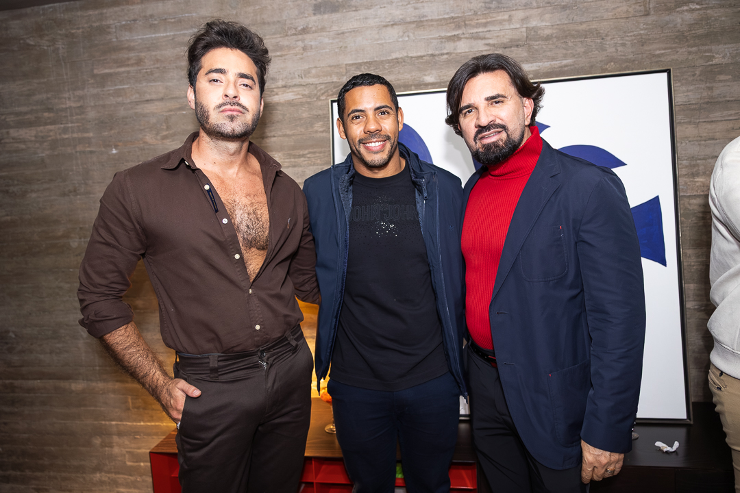 Gui Ribeiro, Luan Peres e Caio Magalhães