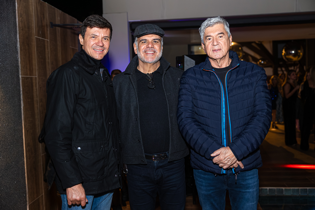 José Luiz Araújo, Sávio Zuquim e Luiz Antônio Reis