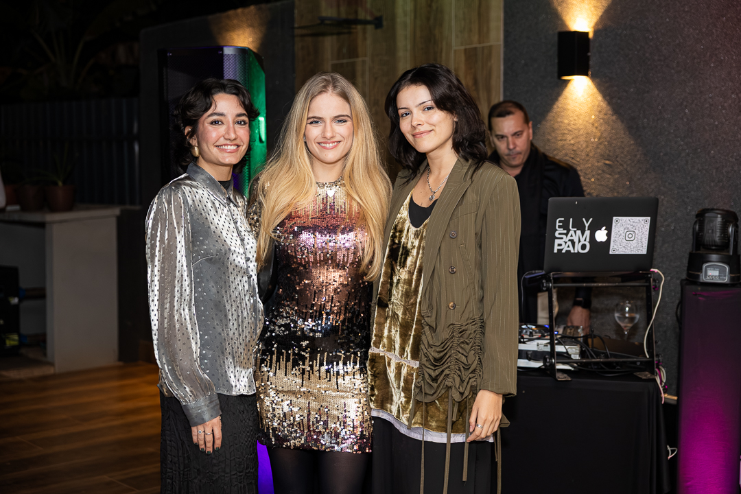 Pamela Nogueira, Carolina Iannicelli e Donata Fidalgo