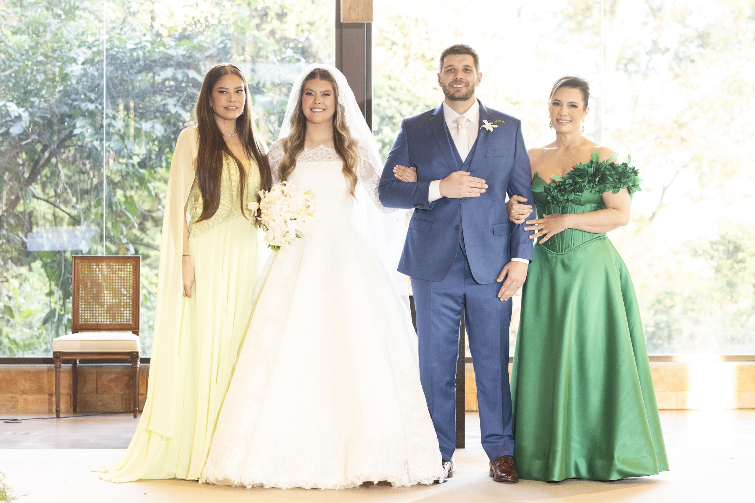 Ana Paula Resende, Marcella Prado, Ian Pagnussat e Crisitane Batista