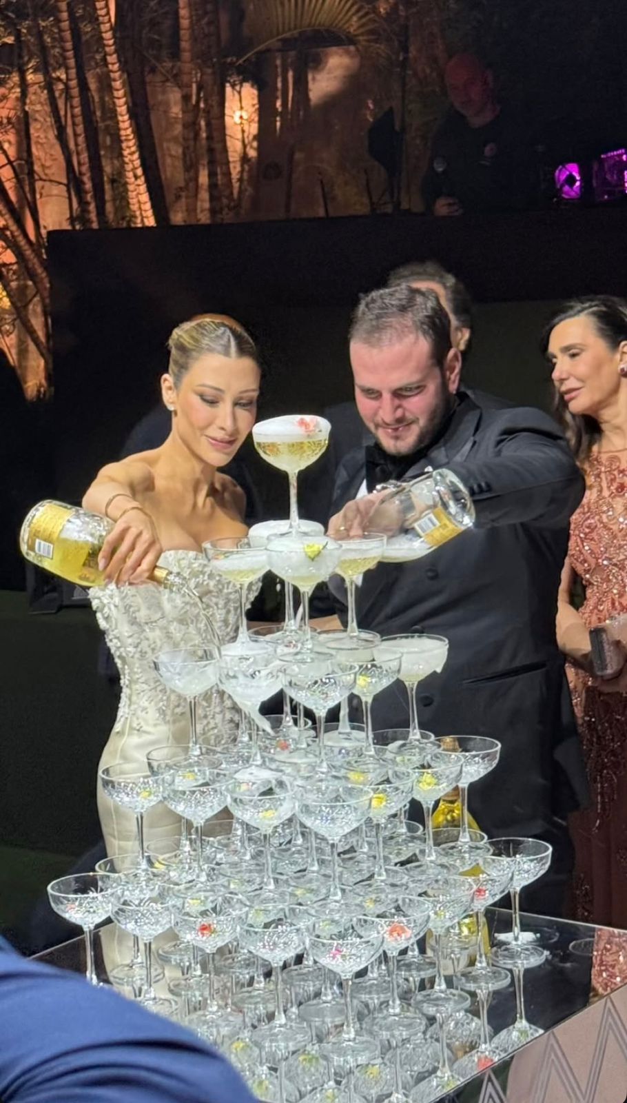 Herdeiro da Riachuelo, Flávio Rocha se casa com Caroline Vaz em luxuosa festa em SP